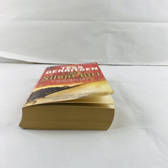 The Silent Girl By Tess Gerritsen Mystery Fiction Small Paperback Book - Picture 7 of 8